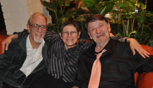 Scott, Dore Greenspan & Chef John Bennett. Another memorable party ends.